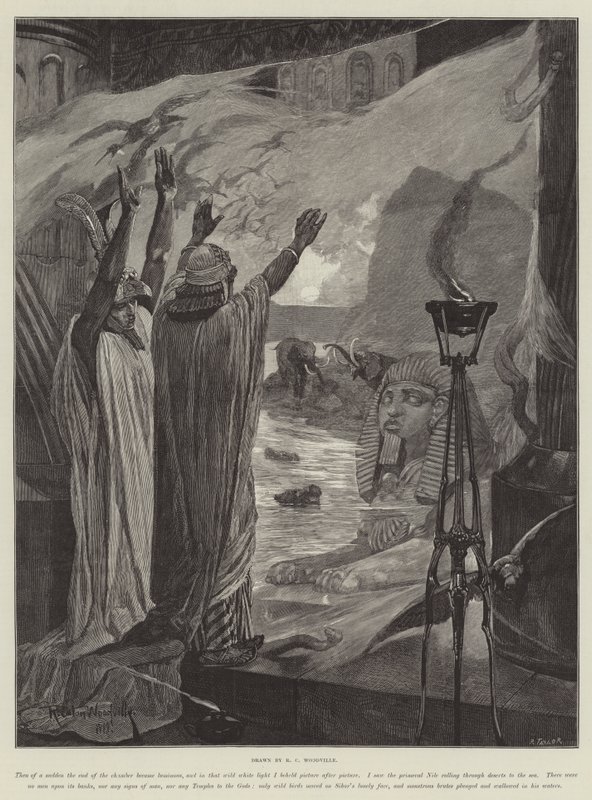 Cleopatra, af H Rider Haggard af Richard Caton Woodville junior