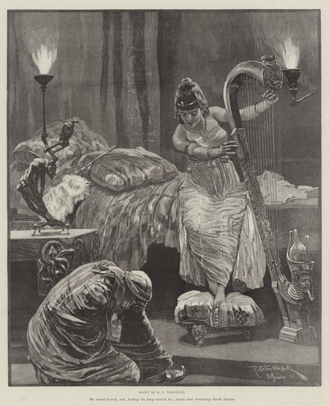Cleopatra, af H Rider Haggard af Richard Caton Woodville junior