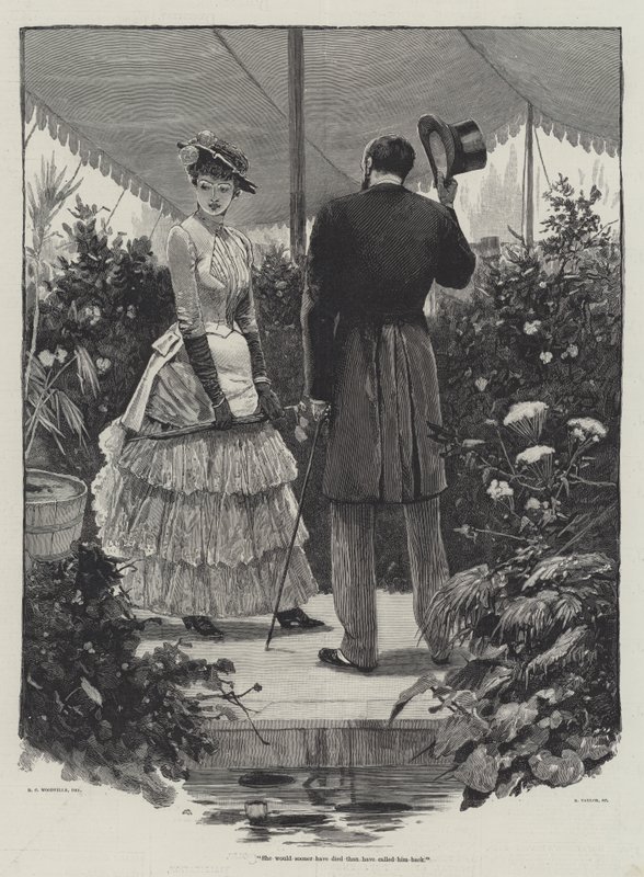 Eyres frifindelse, af Helen Mathers af Richard Caton Woodville junior