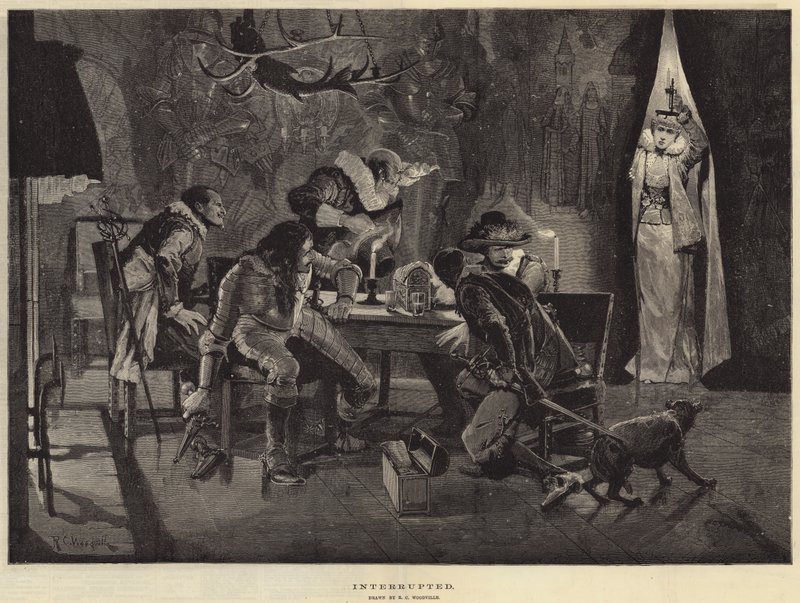 Afbrudt af Richard Caton Woodville junior