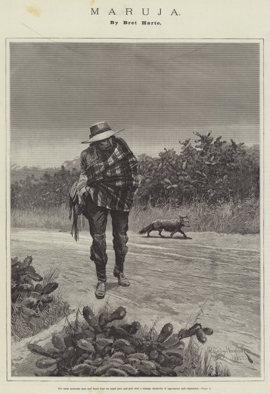 Maruja, af Bret Harte af Richard Caton Woodville junior