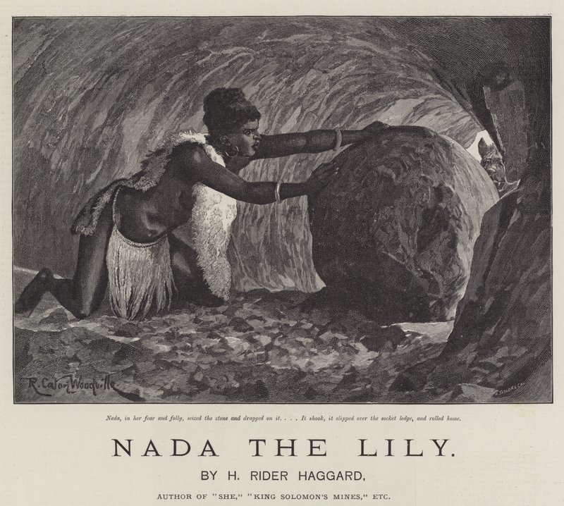 Liljen Nada, af H Rider Haggard af Richard Caton Woodville junior