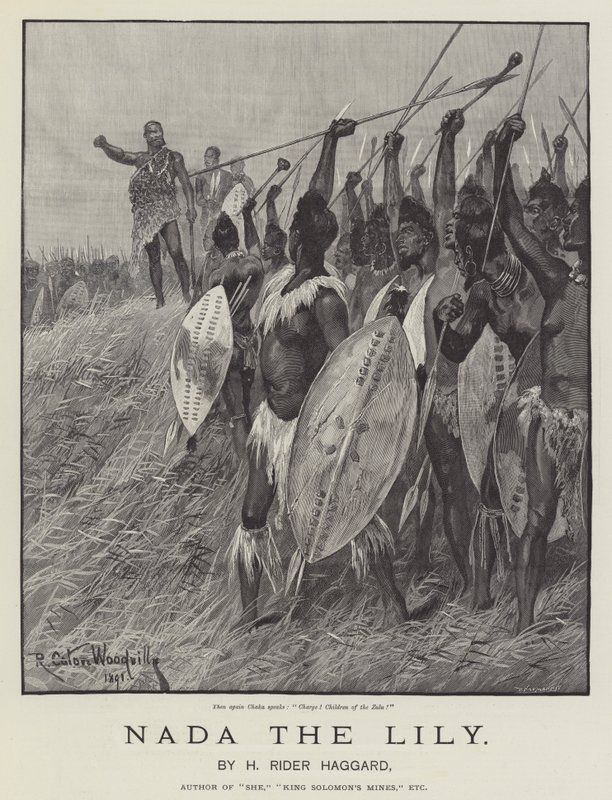 Liljen Nada, af H Rider Haggard af Richard Caton Woodville junior