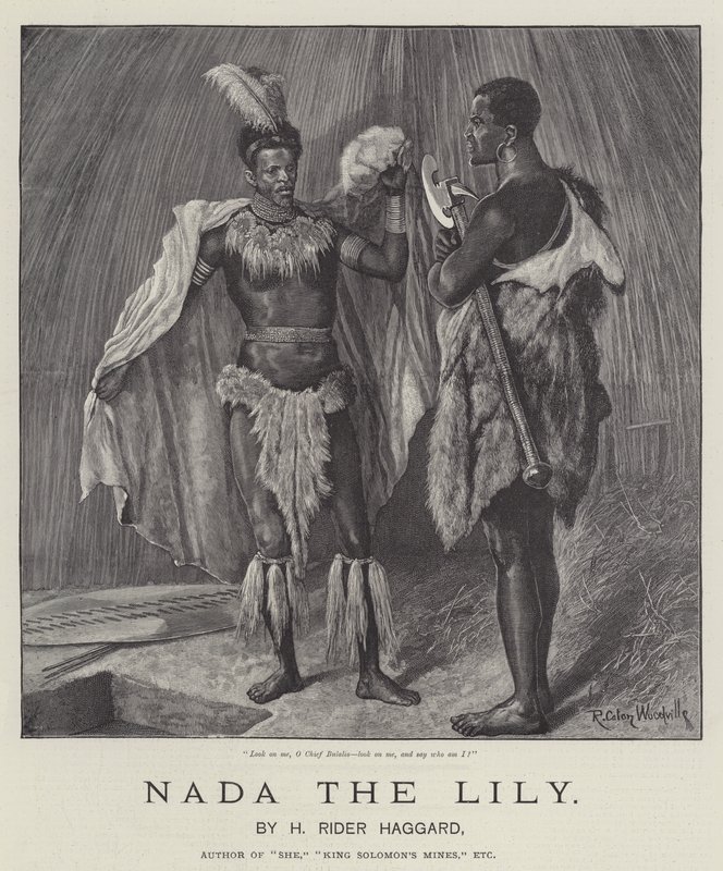 Liljen Nada, af H Rider Haggard af Richard Caton Woodville junior
