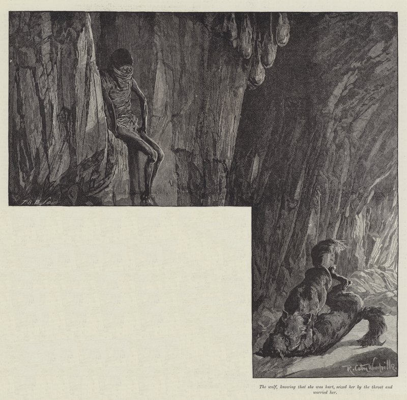 Liljen Nada, af H Rider Haggard af Richard Caton Woodville junior