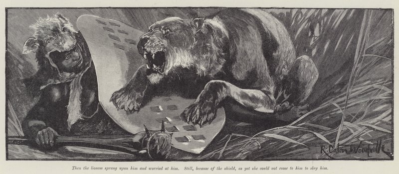 Liljen Nada, af H Rider Haggard af Richard Caton Woodville junior