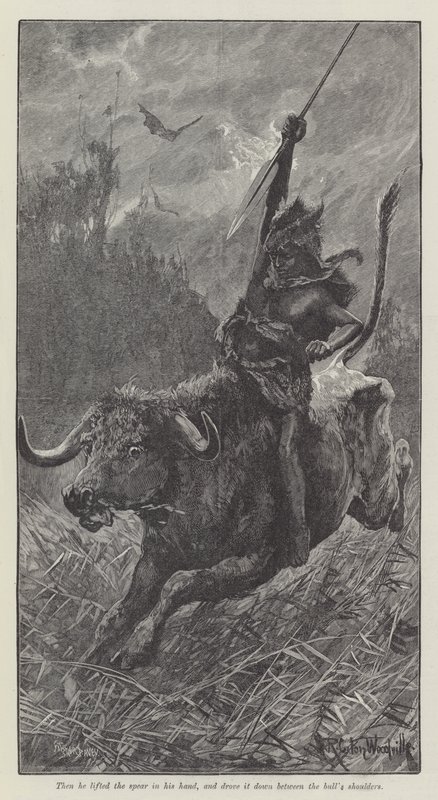 Liljen Nada, af H Rider Haggard af Richard Caton Woodville junior