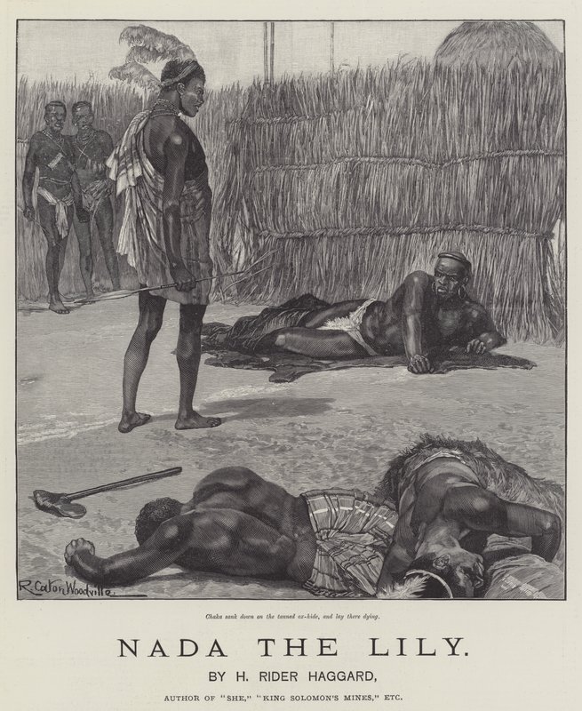 Liljen Nada, af H Rider Haggard af Richard Caton Woodville junior