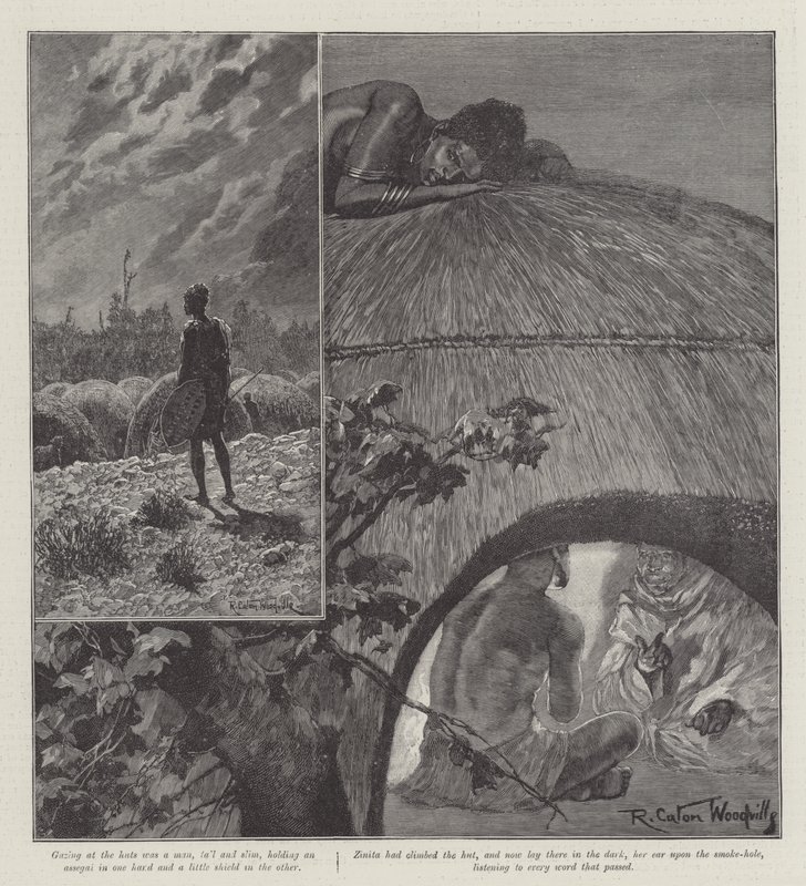 Liljen Nada, af H Rider Haggard af Richard Caton Woodville junior