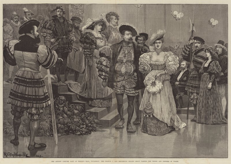 Kunstnerens kostumebal i Prince