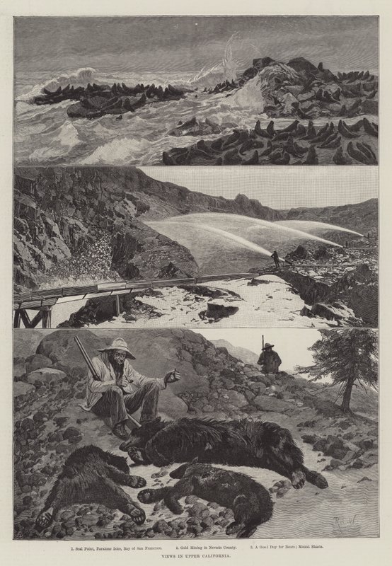 Udsigt i Upper California af Richard Caton Woodville junior