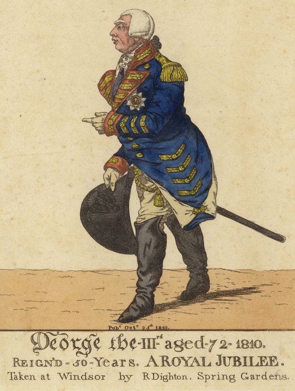 Kong Georg III af Richard Dighton
