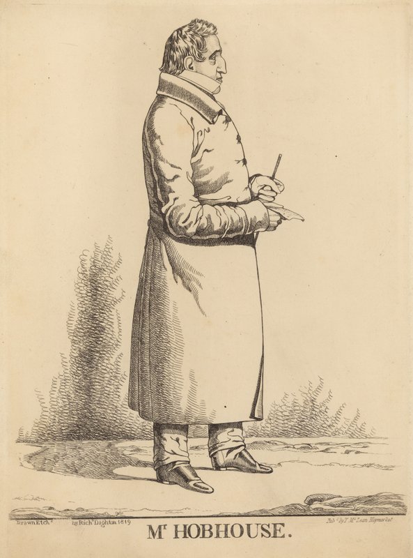 Hr Hobhouse af Richard Dighton
