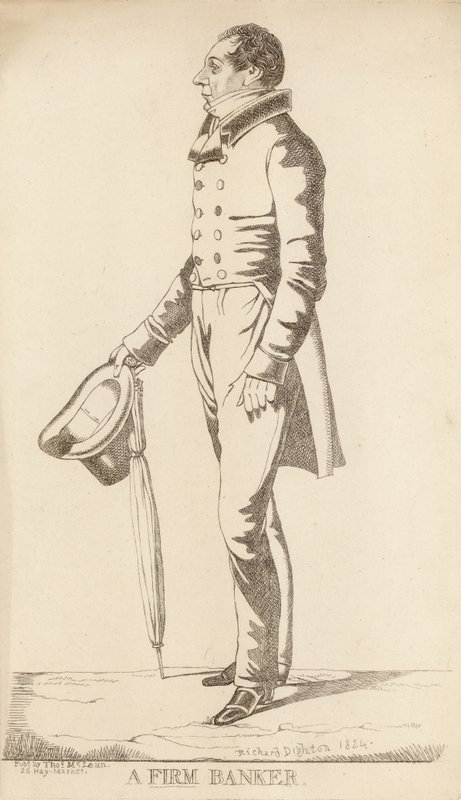 Thomas Curtis; En fast bankmand af Richard Dighton