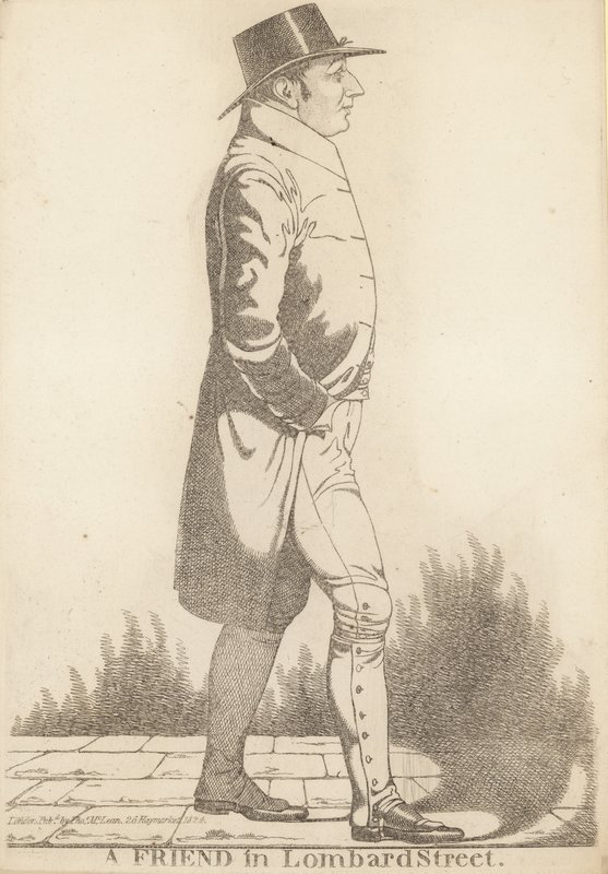 Thomas Richardson; En ven i Lombard Street af Richard Dighton