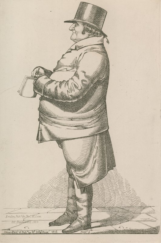 Uidentificeret herre af Richard Dighton