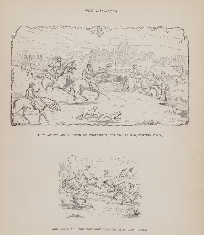 Side fra The American Tour of Mrs Brown, Jones and Robinson (gravering) af Richard Doyle