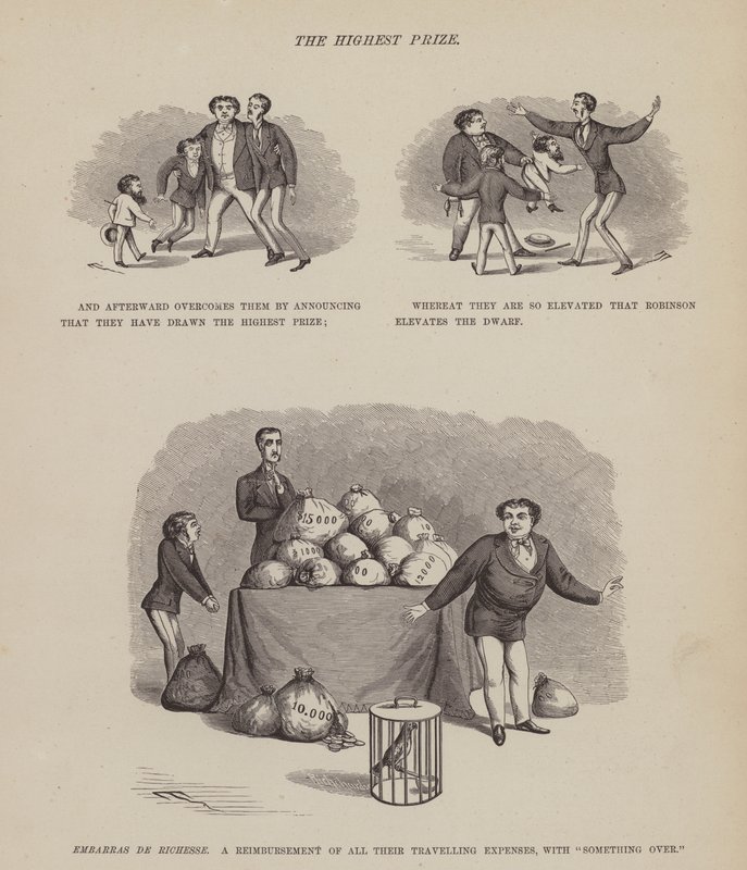 Side fra The American Tour of Mrs Brown, Jones and Robinson (gravering) af Richard Doyle