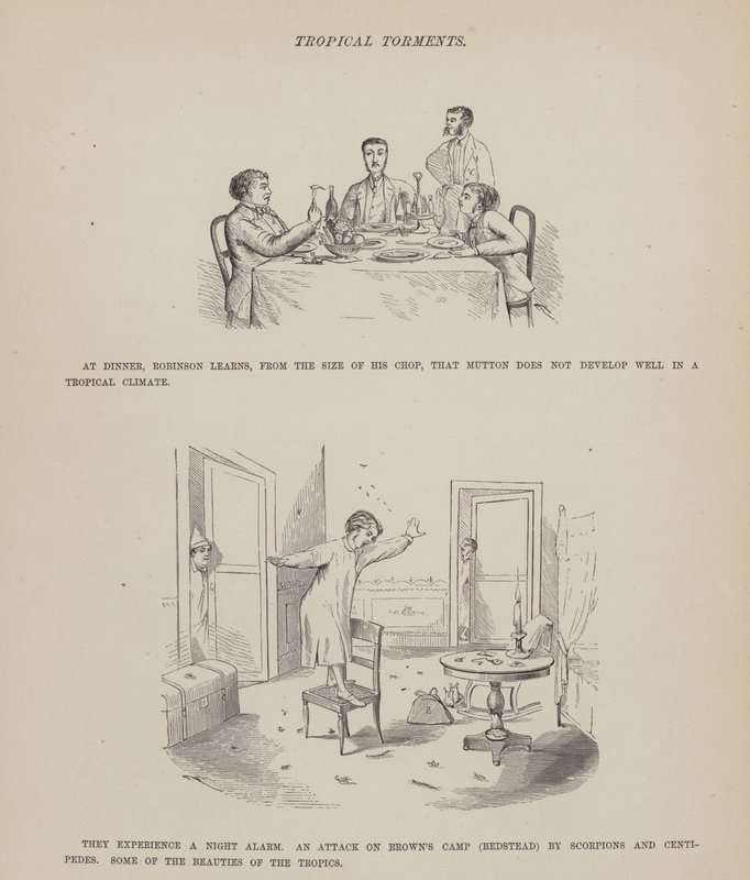 Side fra The American Tour of Mrs Brown, Jones and Robinson (gravering) af Richard Doyle