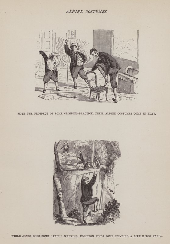 Side fra The American Tour of Messrs Brown, Jones and Robinson (gravering) af Richard Doyle