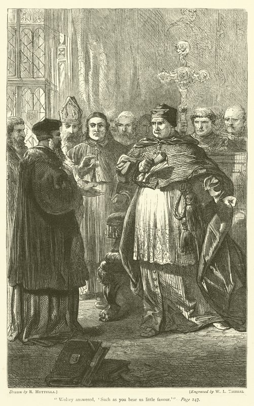 Wolsey svarede: "Sådan som du ikke er os til stor fordel. af Richard Huttula