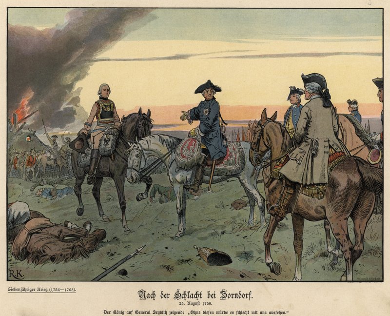 Efter slaget ved Zorndorf af Richard Knoetel