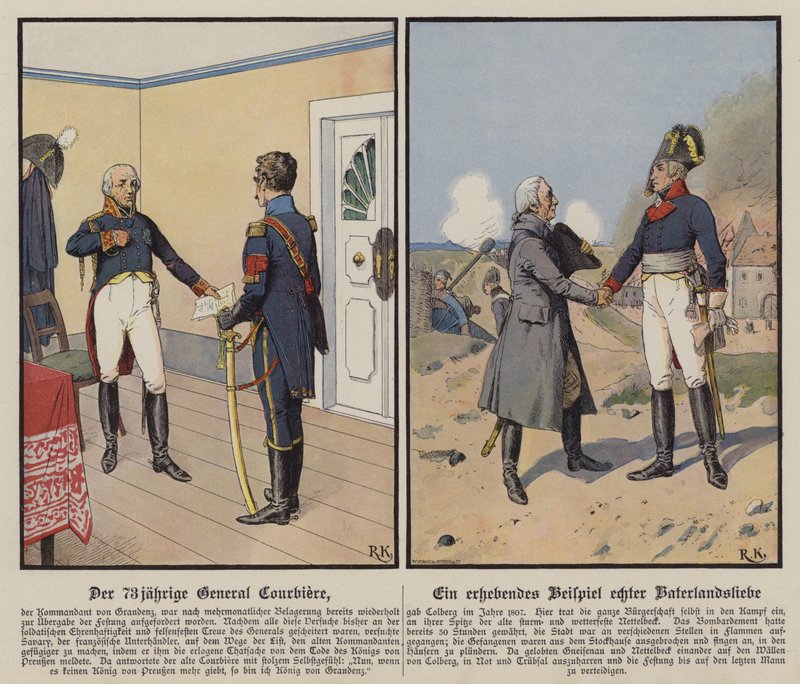 Den preussiske general Wilhelm Rene de l