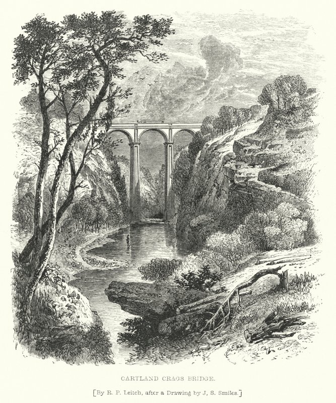 Cartland Crags Bridge af Richard Principal Leitch