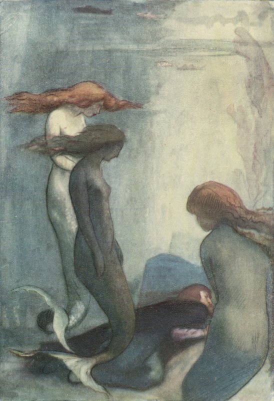 A Sea Dirge af William Shakespeare af Robert Anning Bell