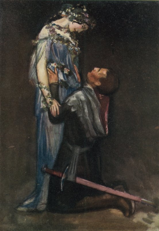 La Belle Dame Sans Merci af John Keats af Robert Anning Bell
