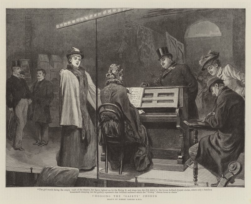 At vælge Gaiety Chorus af Robert Barnes