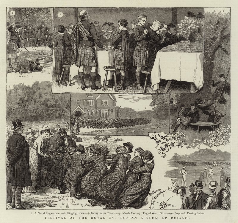 Festival for Royal Caledonian Asylum i Reigate af Robert Barnes