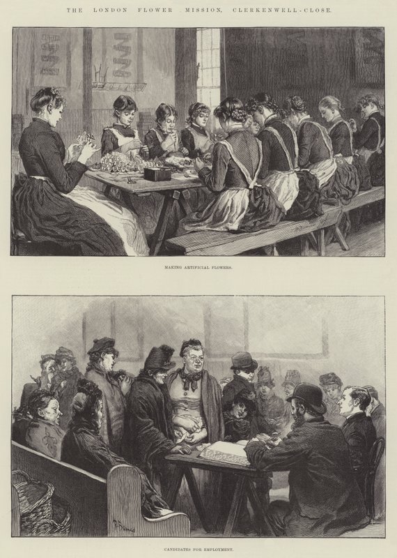 Blomstermissionen i London, Clerkenwell-Næsten af Robert Barnes