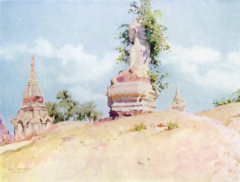 En Buddha, nær Pagan af Robert George Talbot Kelly