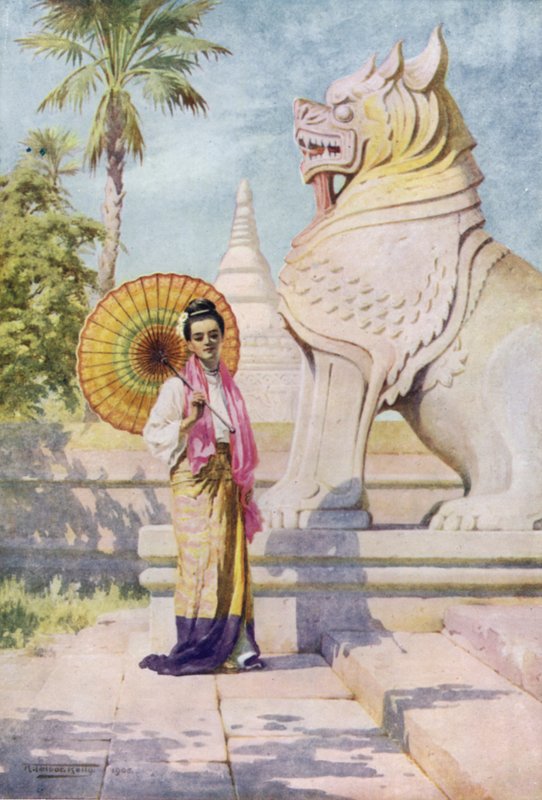 Burma, skønheden og udyret af Robert George Talbot Kelly
