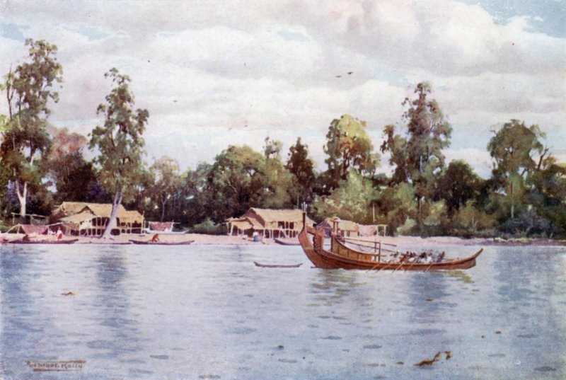 På Bassein Creek af Robert George Talbot Kelly