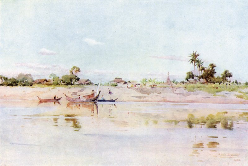 På Nedre Irrawaddy af Robert George Talbot Kelly