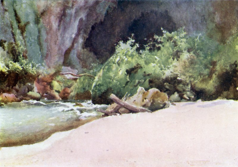 Bunden af Gokteik Gorge af Robert George Talbot Kelly