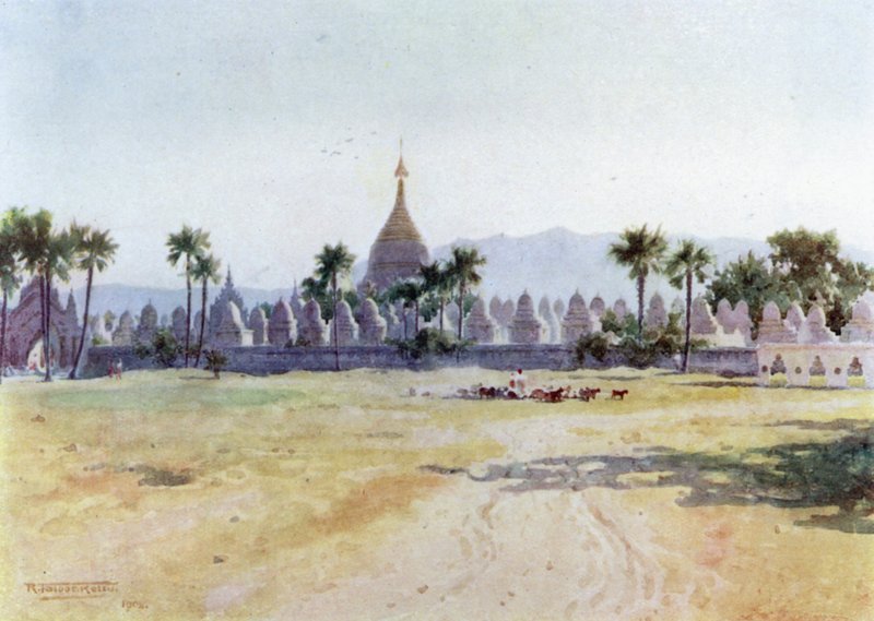 Kuthodau, Mandalay af Robert George Talbot Kelly