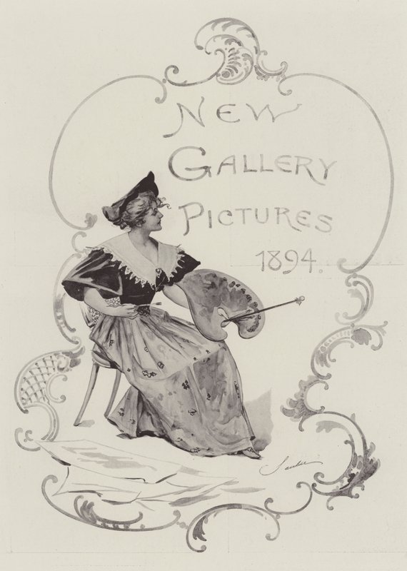 Nye Galleribilleder, 1894 af Robert Sauber