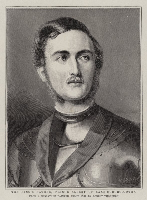 Kongens Fader, Prins Albert af Sachsen-Coburg-Gotha af Robert Thorburn