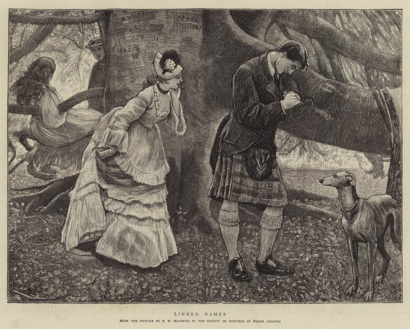 Sammenkædede navne af Robert Walker Macbeth