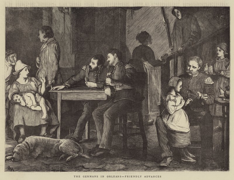 Tyskerne i Orleans, Venlige Fremskridt af Robert Walker Macbeth