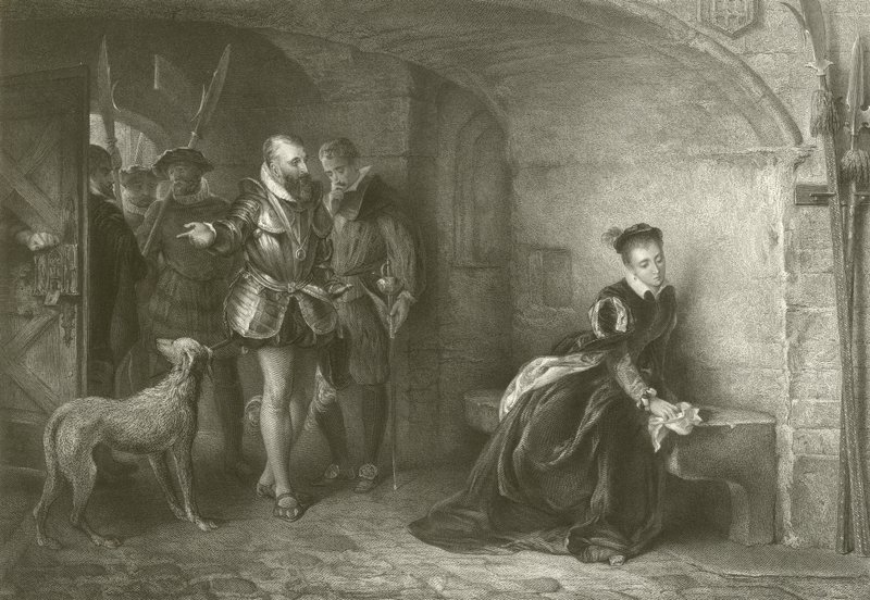 Prinsesse Elizabeth i tårnet af Robert Alexander Hillingford