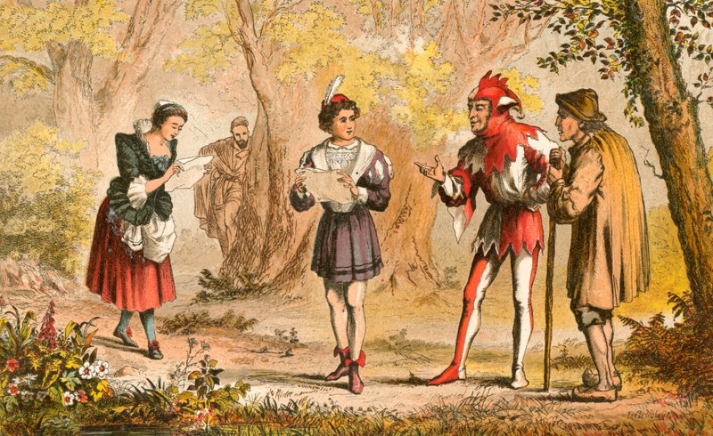 Rosalind. "Fred! Her kommer min søster af Robert Ambrose Dudley