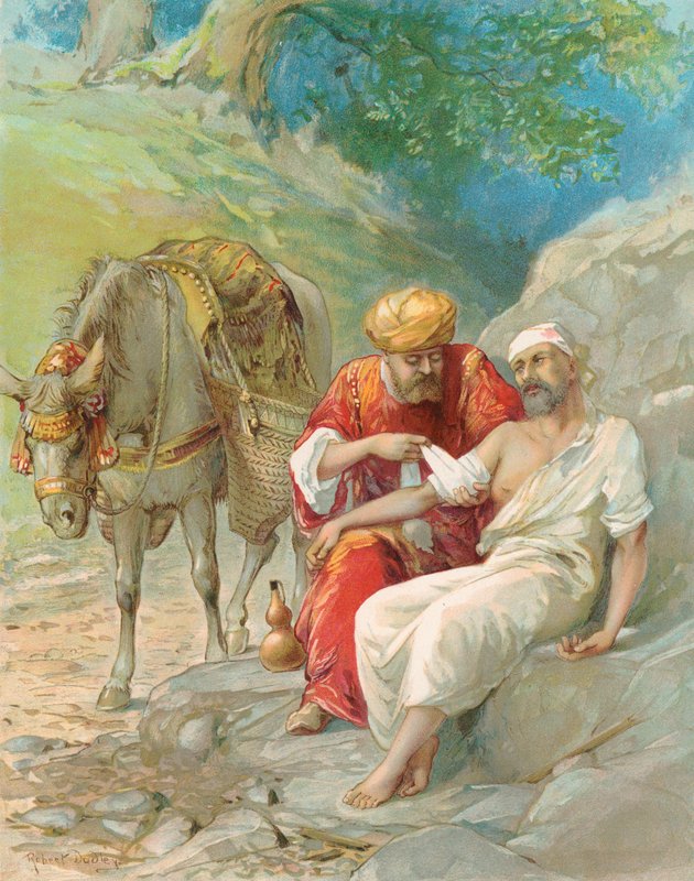 Den barmhjertige samaritaner af Robert Ambrose Dudley