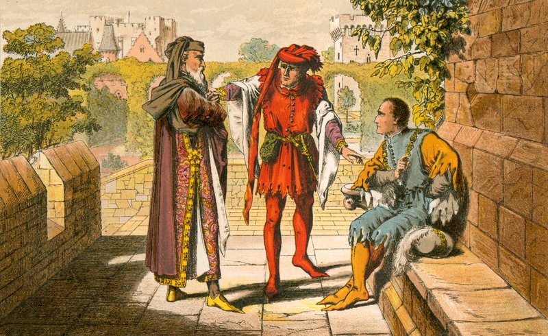 Warwick. "Vær de første, der hilser vores retmæssige suveræn" af Robert Ambrose Dudley