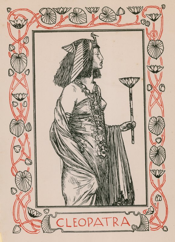 Kleopatra, Antonius og Kleopatra af Robert Anning Bell