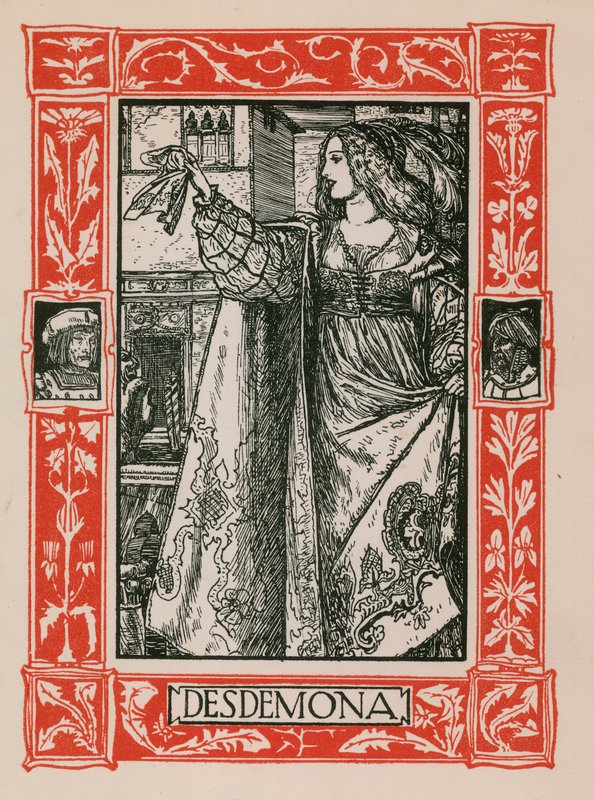 Desdemona, Othello af Robert Anning Bell