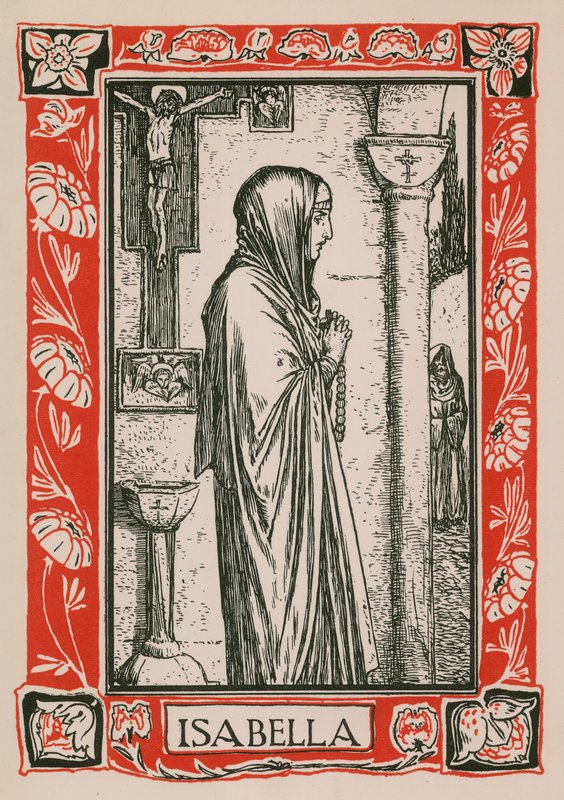 Isabella, Mål for Mål af Robert Anning Bell